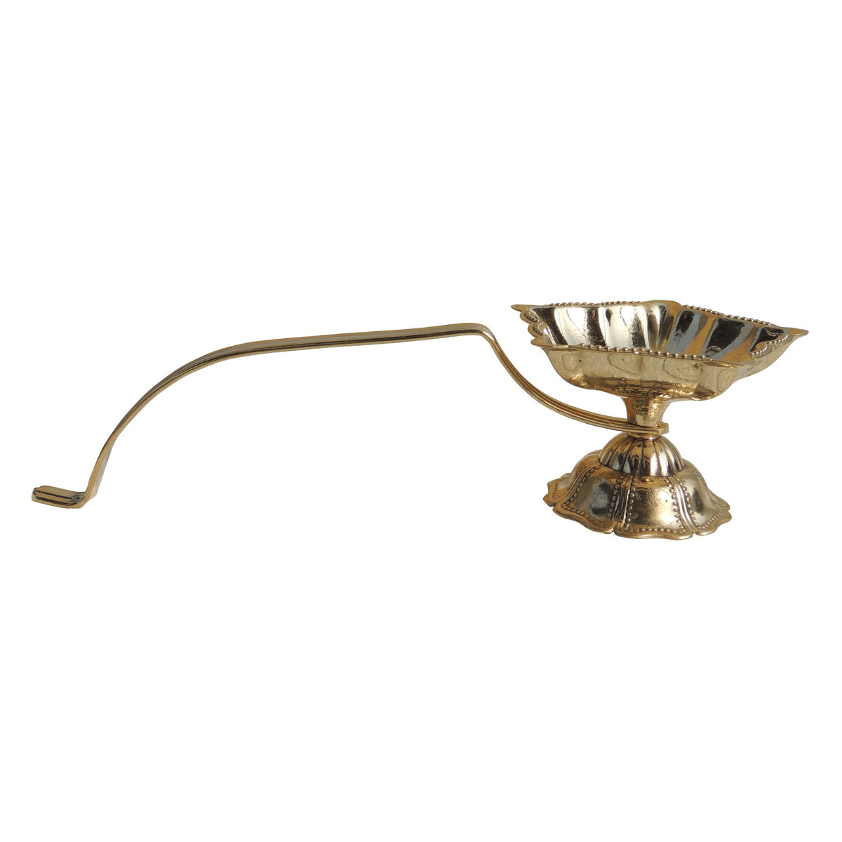 Brass Table Decor Akhand Deepak - 8.5*3.2*2.2 Inch (F780 E)