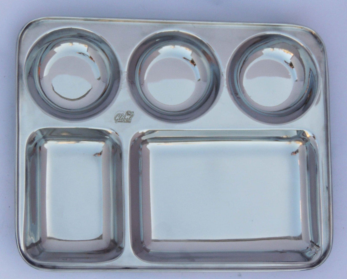 Bhojan Thal - 13*10.5*1 inch (S045 A)