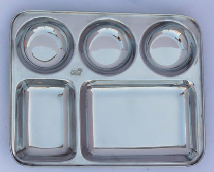 Bhojan Thal - 13*10.5*1 inch (S045 A)