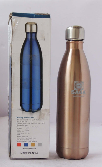 Vacume Oreo Bottle 750 ML - 3*3*12 inch (S047 C)