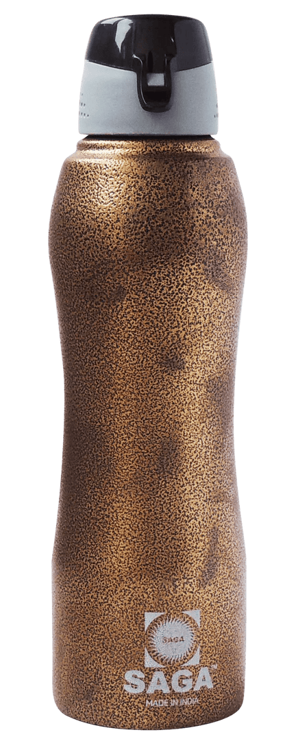 Slipper Lid Bottle 1000 ml Brown Colour - 3.2*3.2*11 inch (S048 B)