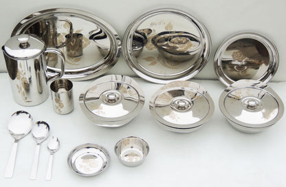 Dinner Set Lazer Craft 57 pcs - 2*2*2 inch (S063 D)