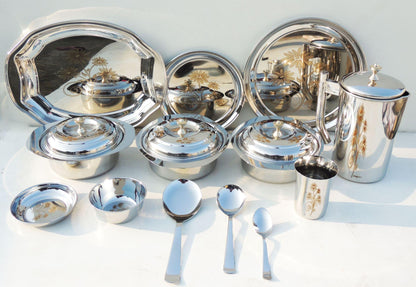 Dinner Set Alexa Lazer Touch 57 pcs - 2*2*2 inch (S063 E)
