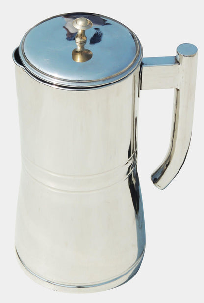 Pure Steel Jug - 10.5 Inch, 1750 ML - 4.9*4.9*10.5 inch (S067 A)