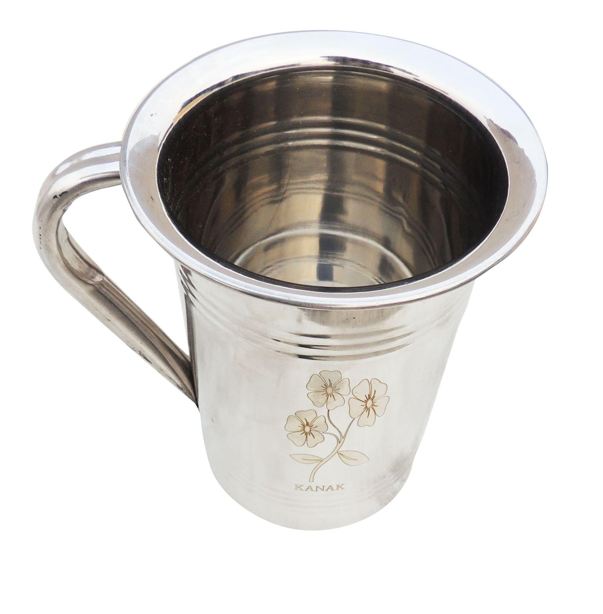 Pure Steel Jug Pitcher Jug, 1.65 Liter - 7*5.5*7.1 inch (S071 A)