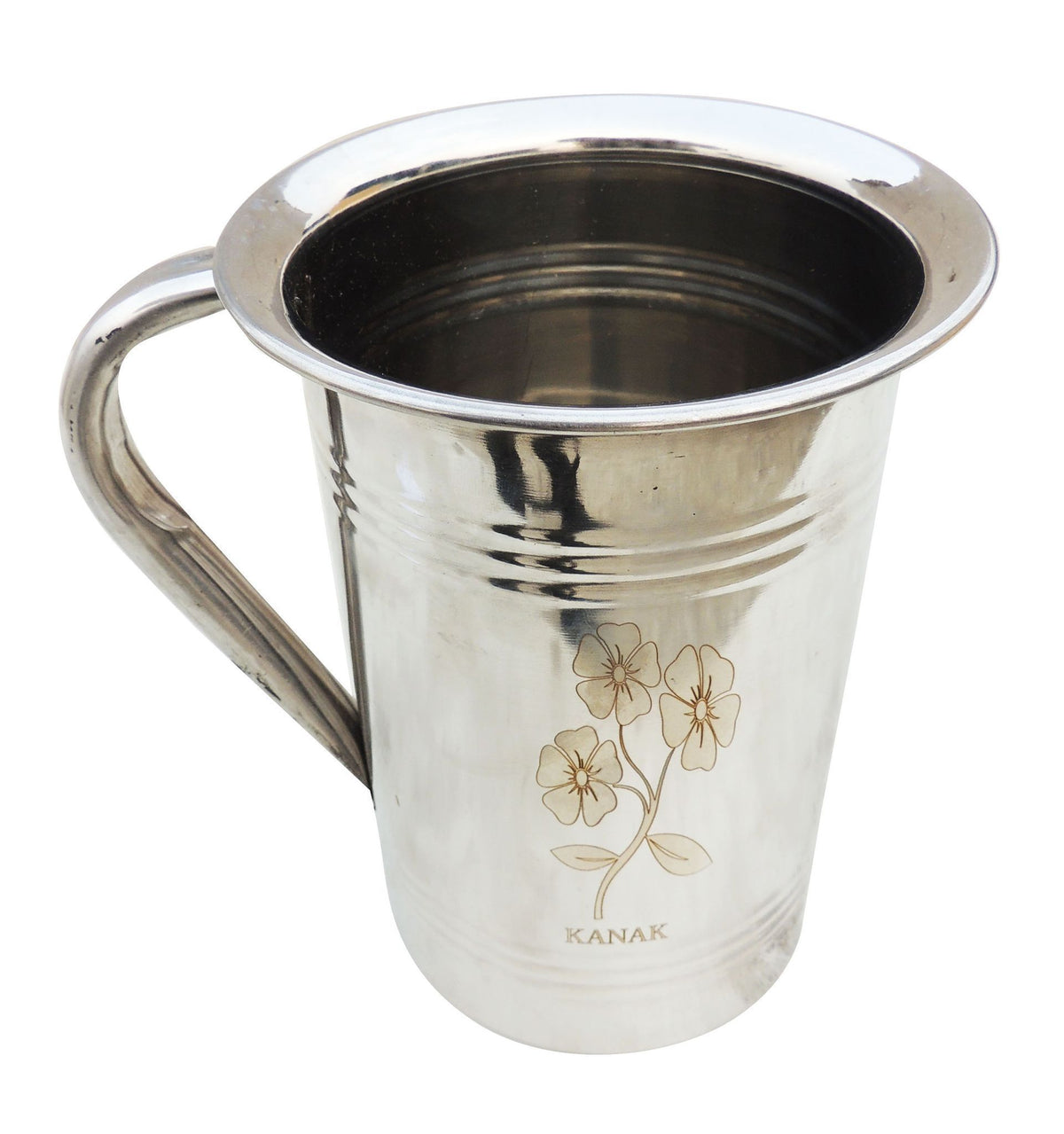 Pure Steel Jug Pitcher Jug, 1.65 Liter - 7*5.5*7.1 inch (S071 A)