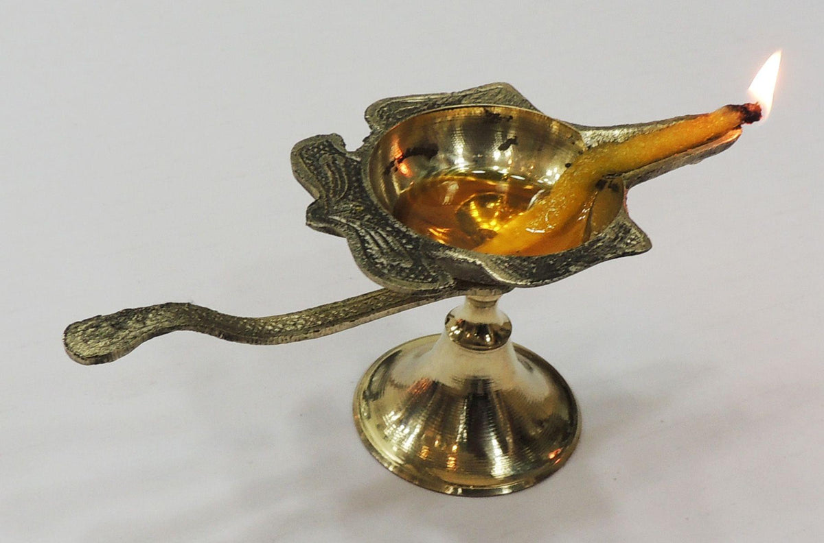 Mahabarat Deepak No. 4- 5.3*2.4*2.5 inch (Z143 E)