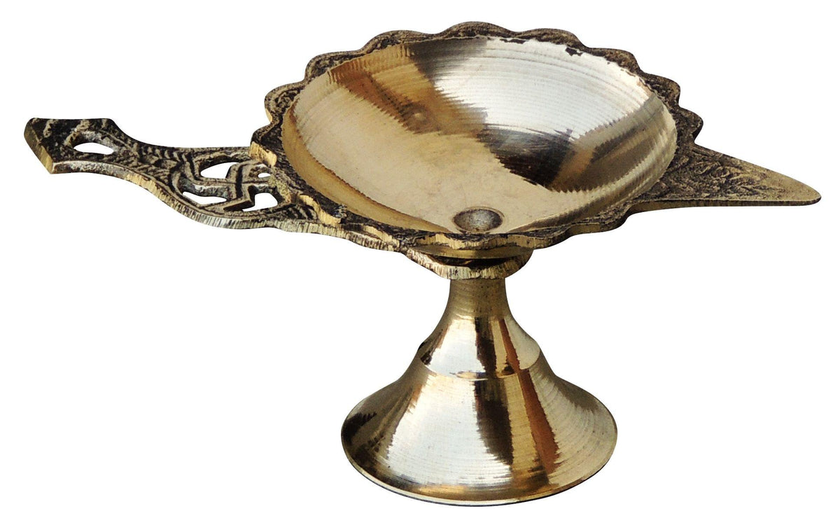 Swastic Deepak No. 2- 4.4*2.1*1.8 inch (Z144 C)