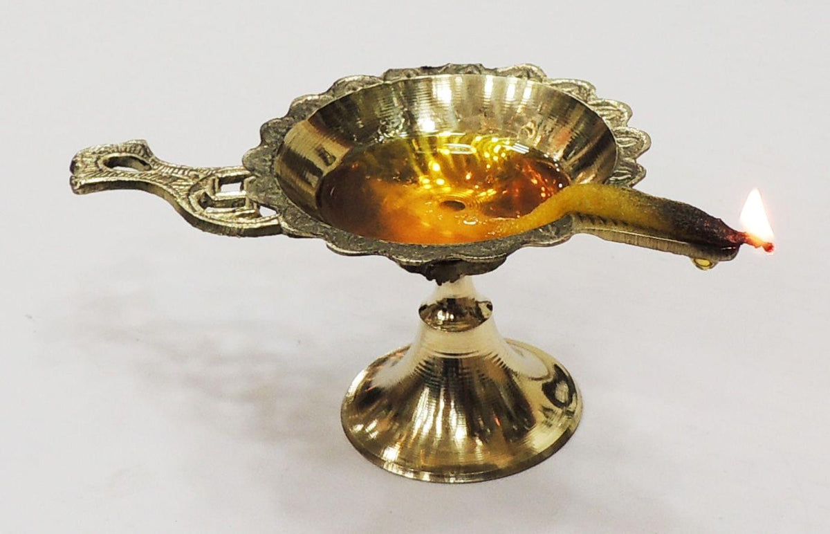 Swastic Deepak No. 4 - 6*2.8*2.4 inch (Z144 E)
