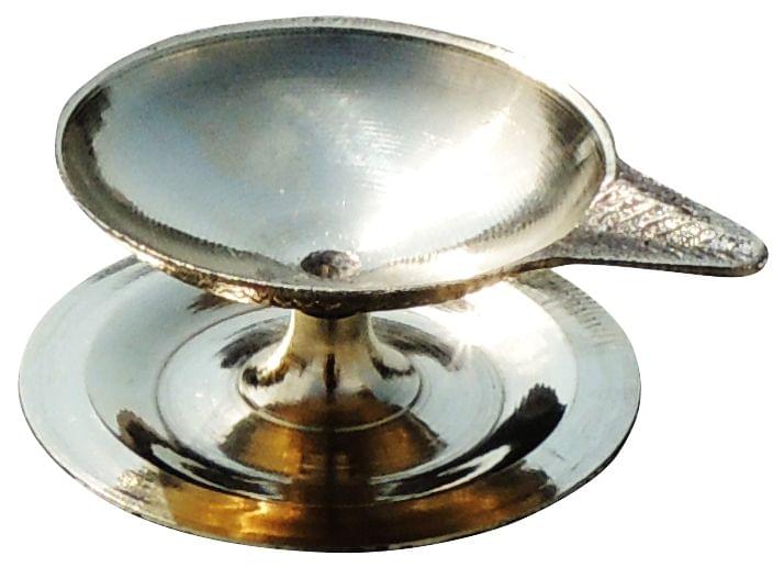 Pandeep Plate Deepka No. 3 - 2.7*2.3*1.1 inch (Z146 D)