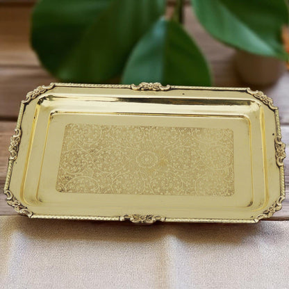 Brass Tray - 12.5*8.5*0.8 inch (Z174 C)
