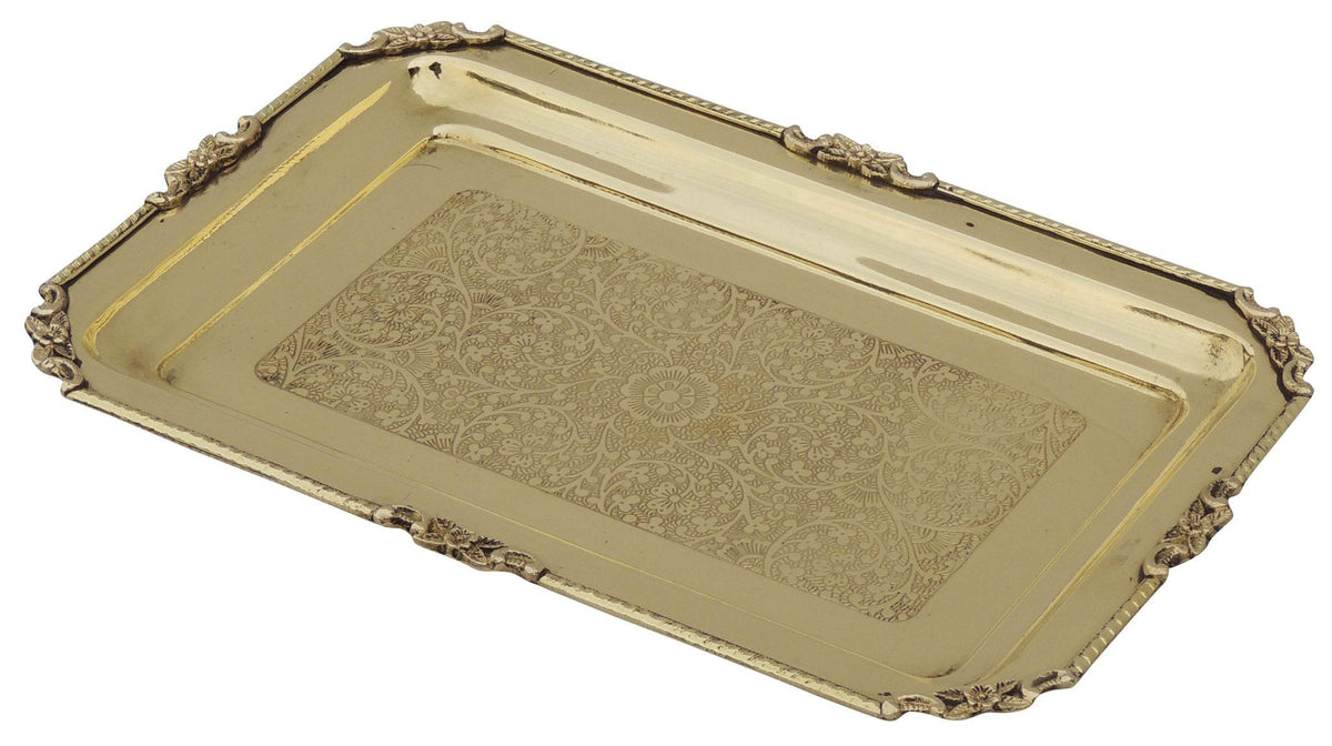 Brass Tray - 12.5*8.5*0.8 inch (Z174 C)