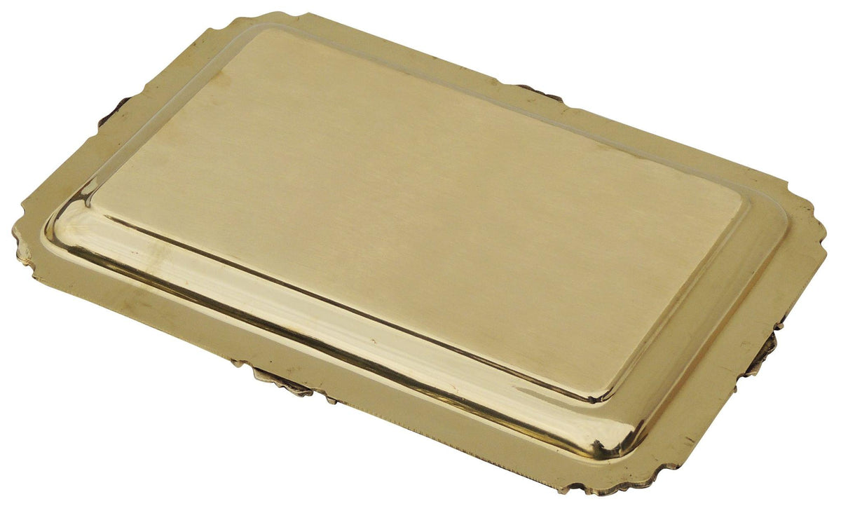 Brass Tray - 12.5*8.5*0.8 inch (Z174 C)