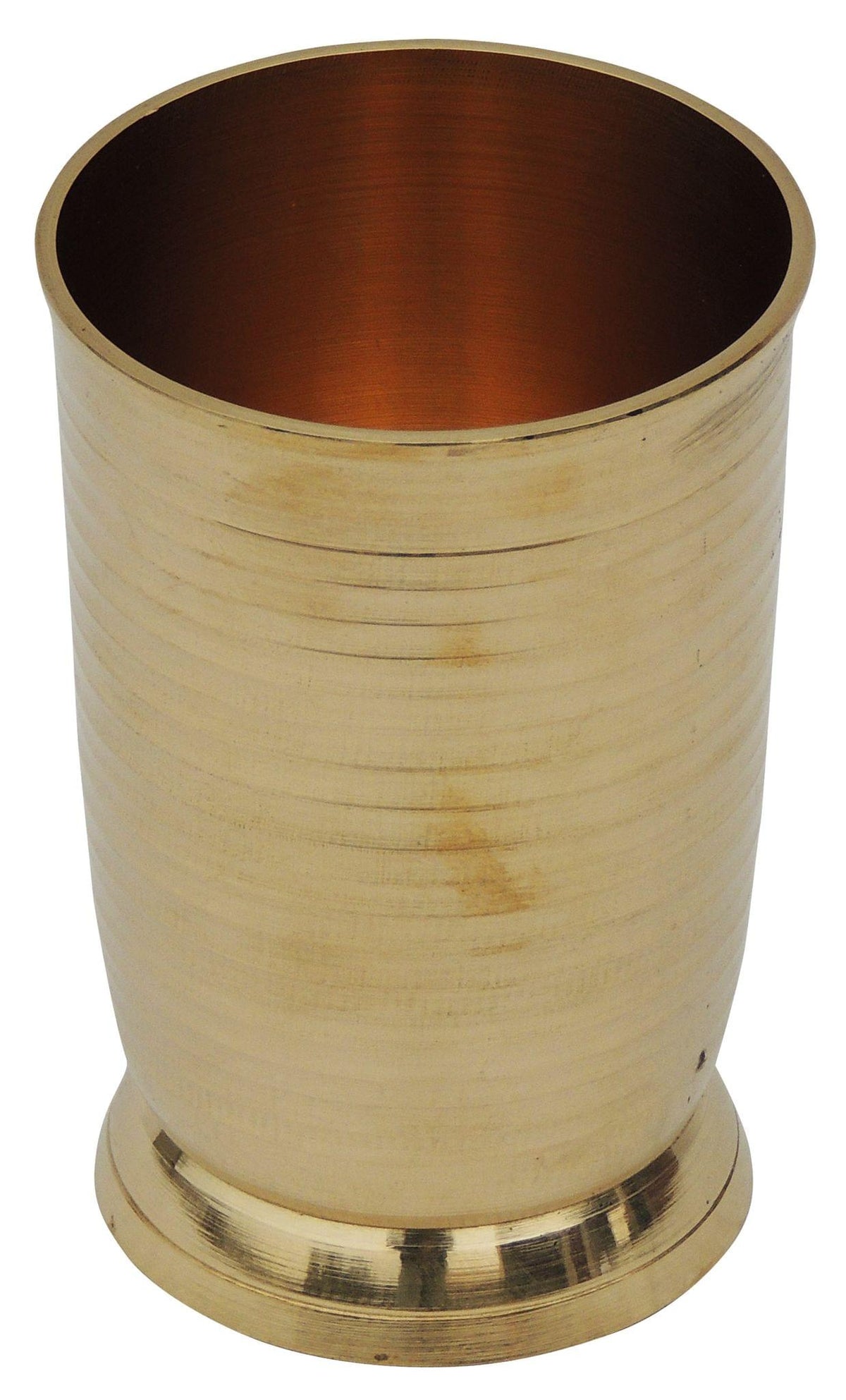 Brass Glass Silai 280 ML - 2.8*2.8*4.2 inch (Z177 C)