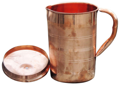 Pure Copper Jug 1.8 Litre - 4.7*4.7*9 inch (Z190 D)