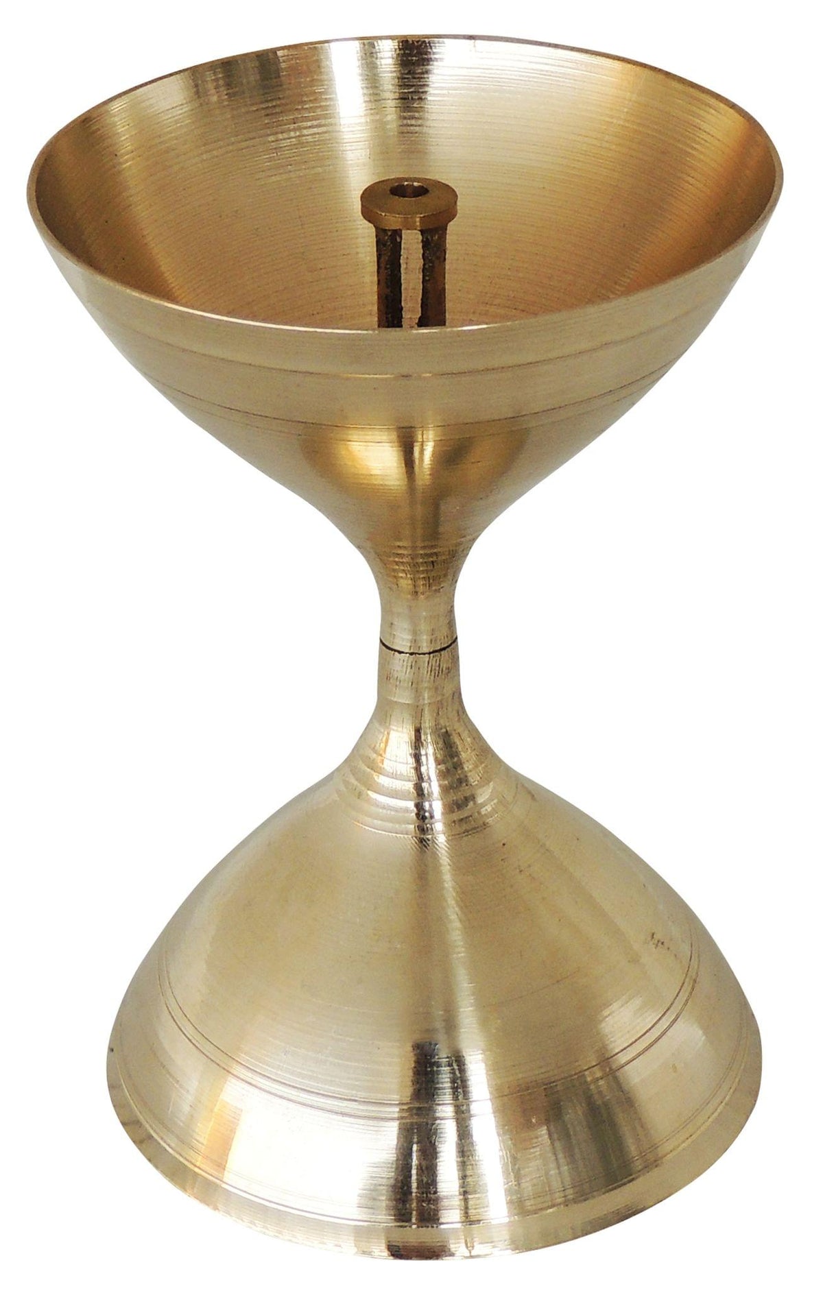 Akhand Deepak No. 14- 3.3*3.3*4.8 inch (Z193 N)