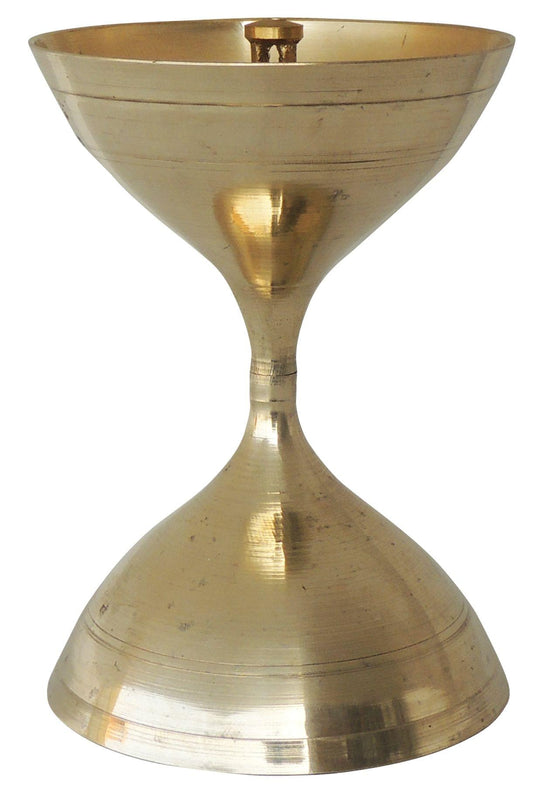 Akhand Deepak No. 15  - 3.6*3.6*5 inch (Z193 O)