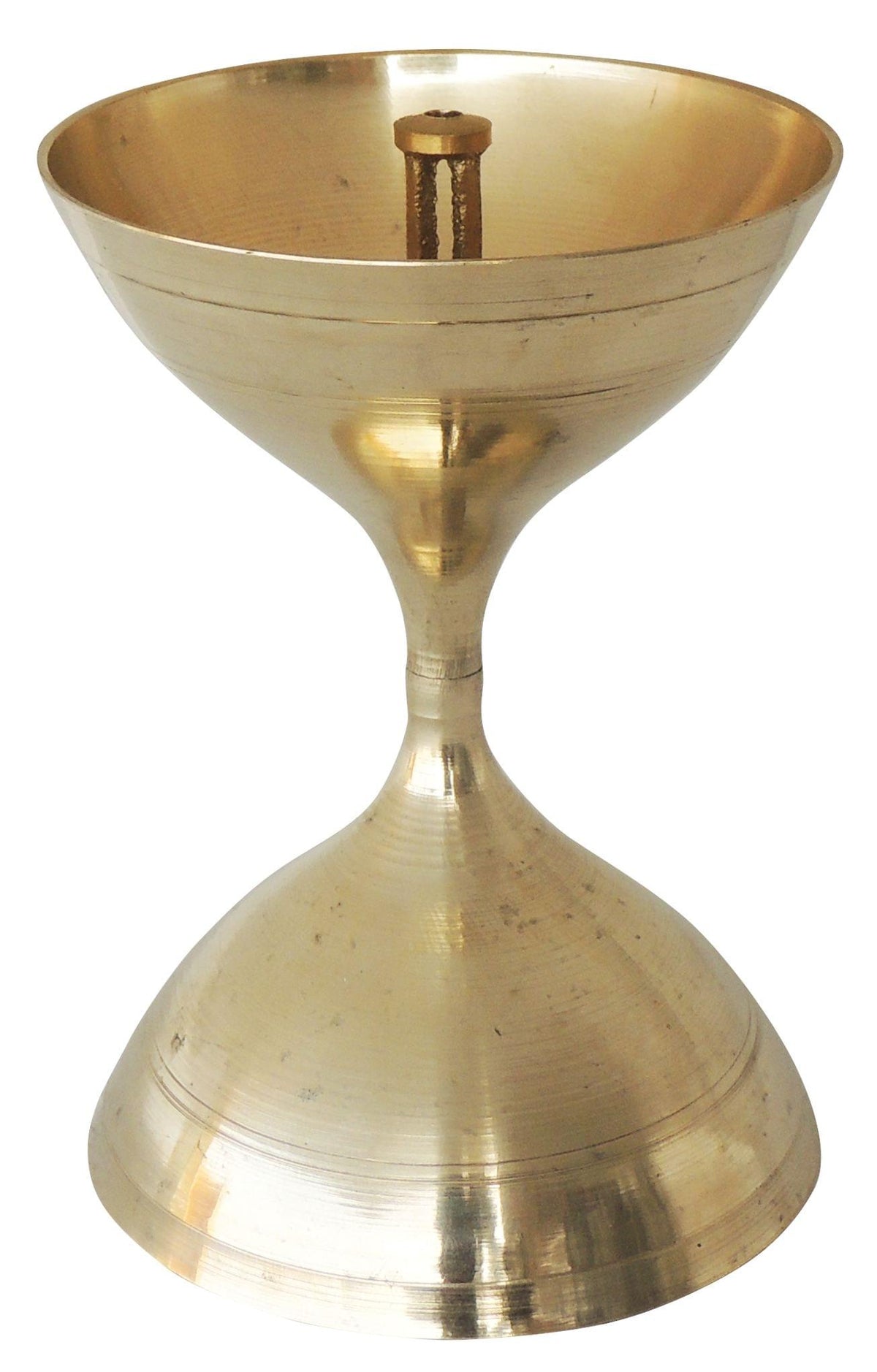 Akhand Deepak No. 15  - 3.6*3.6*5 inch (Z193 O)