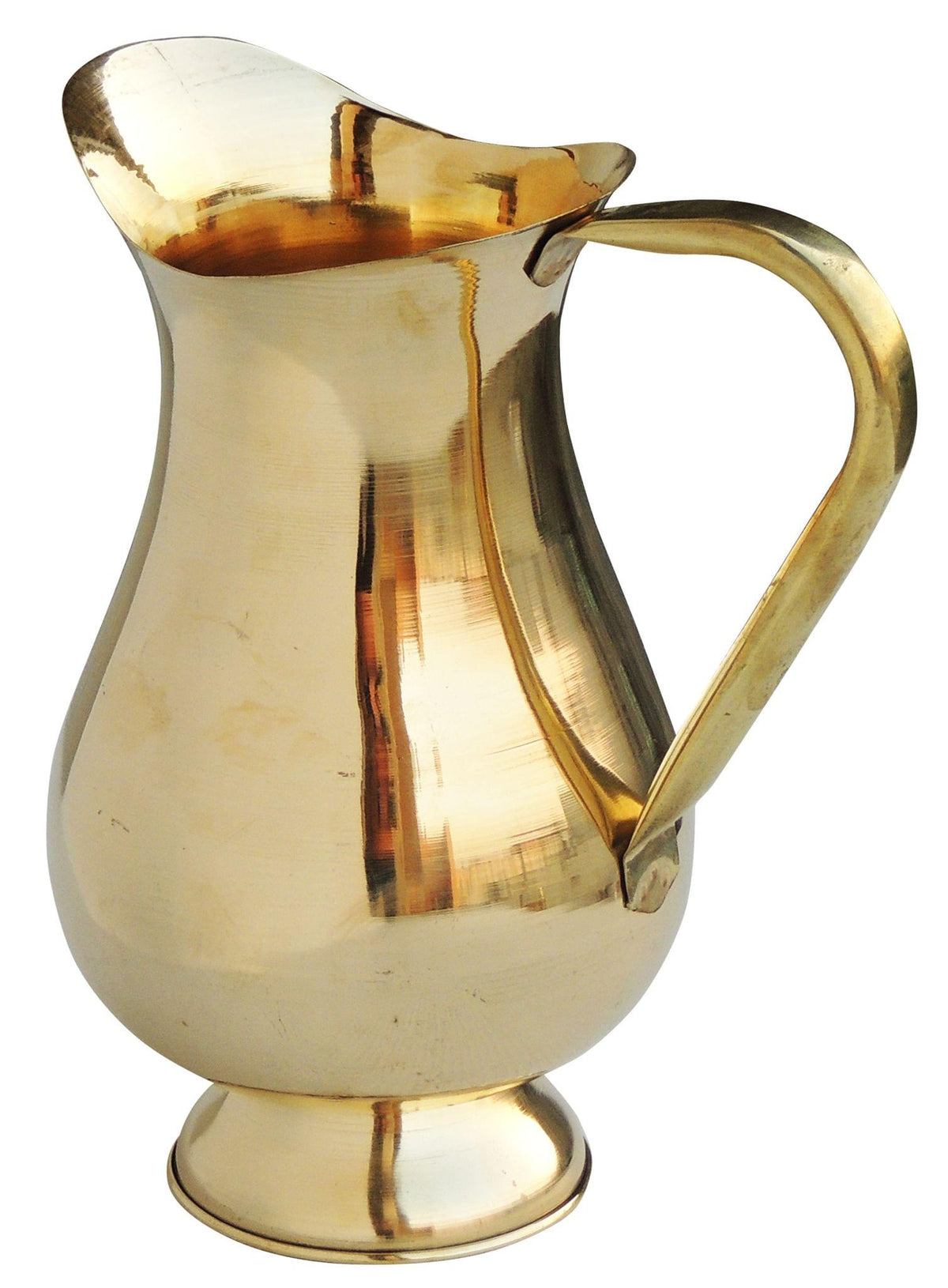 Brass Jug Mughal Design 1.5 Litre - 7.5*5*9 inch (Z196 C)