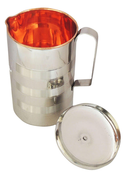 Copper And Steel Jug 1.7 Liter - 7*4.5*10 inch (Z279 C)