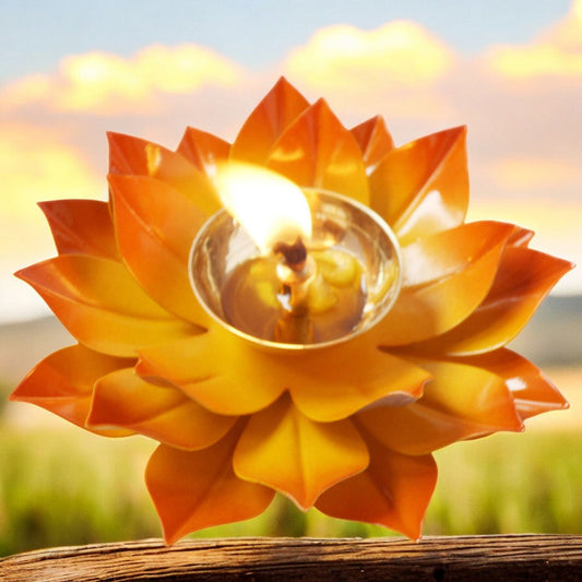 Deepak Brass Aluminium Yellow  - 6*6*2 inch (Z391 Y)