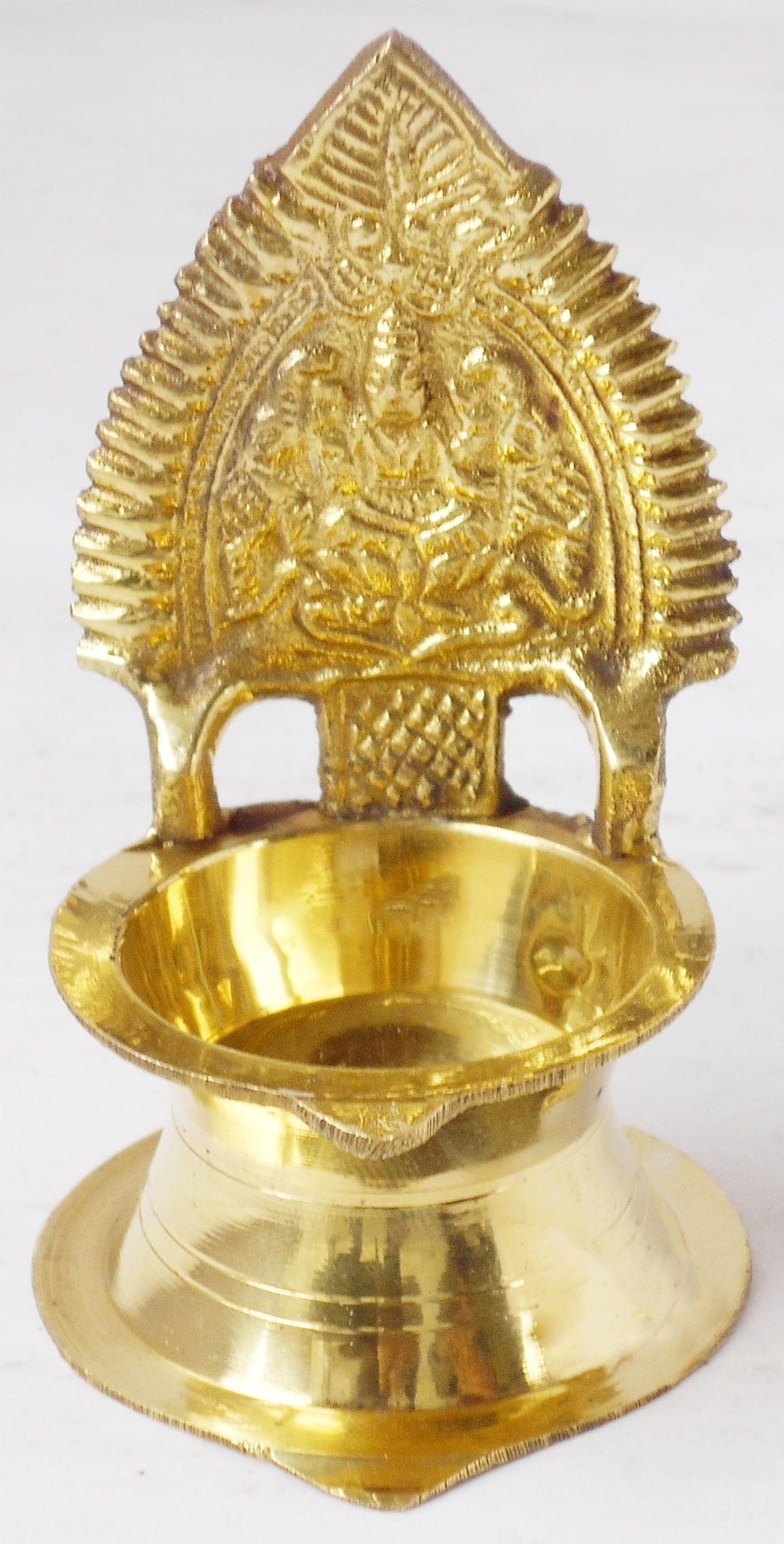 KamaKshi Deepak No.0 - 2*2*3.5 inch (Z392 C)