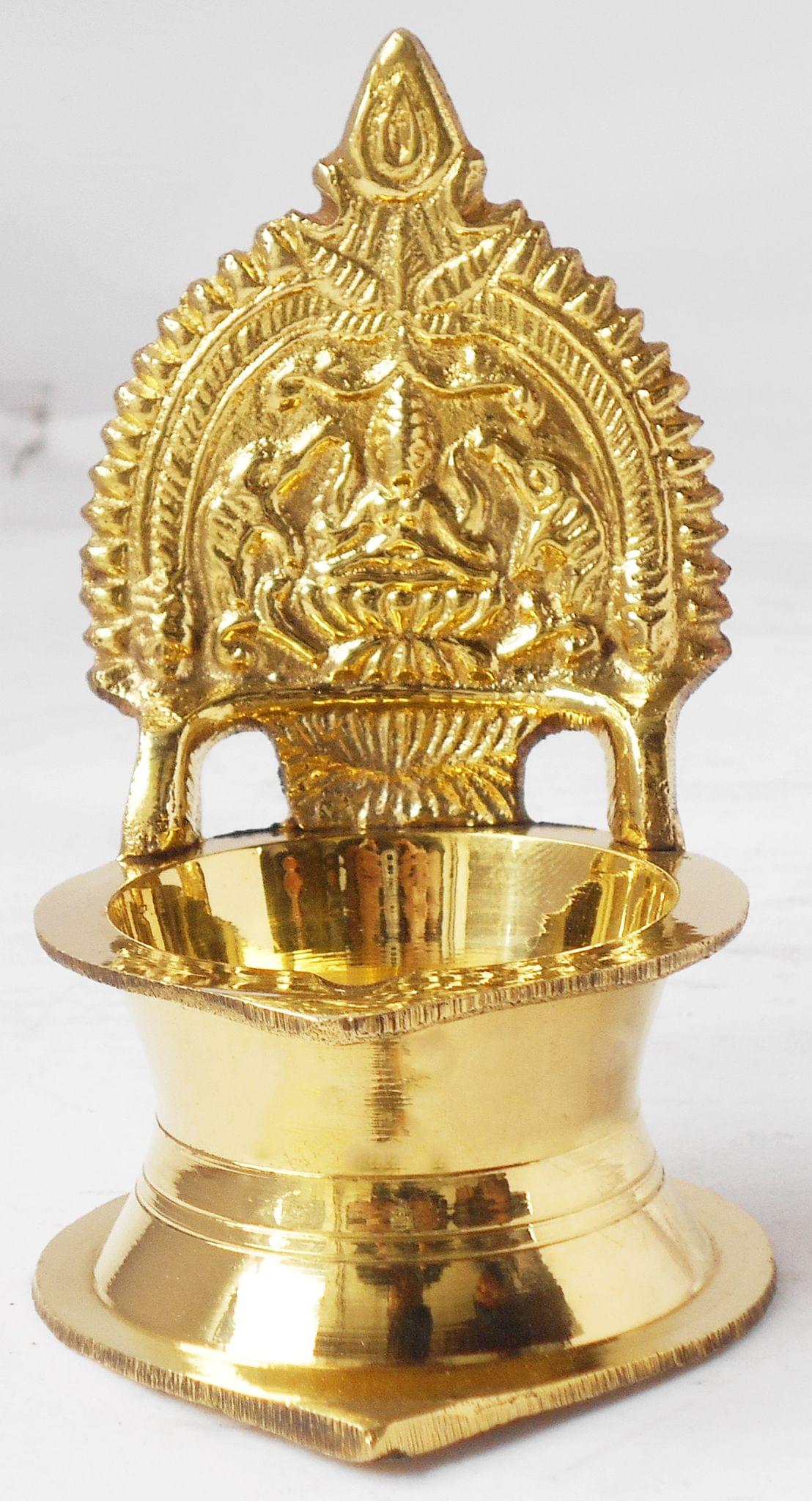 Kamakshi Deepak No. 12 - 2.2*2.2*3.9 inch (Z392 D)
