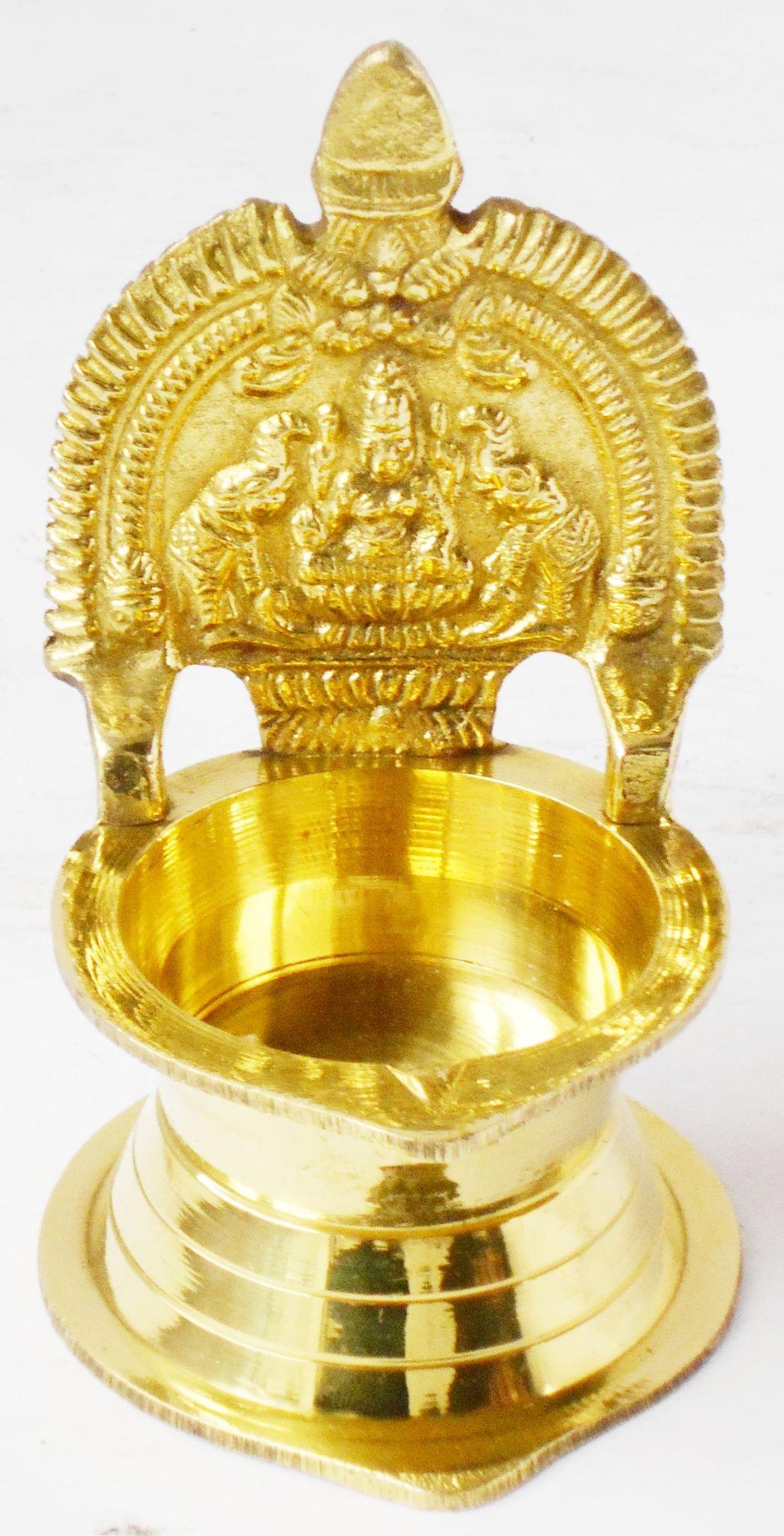 Kamakshi Deepak No. 16 - 2.6*2.6*4.1 inch (Z392 E)