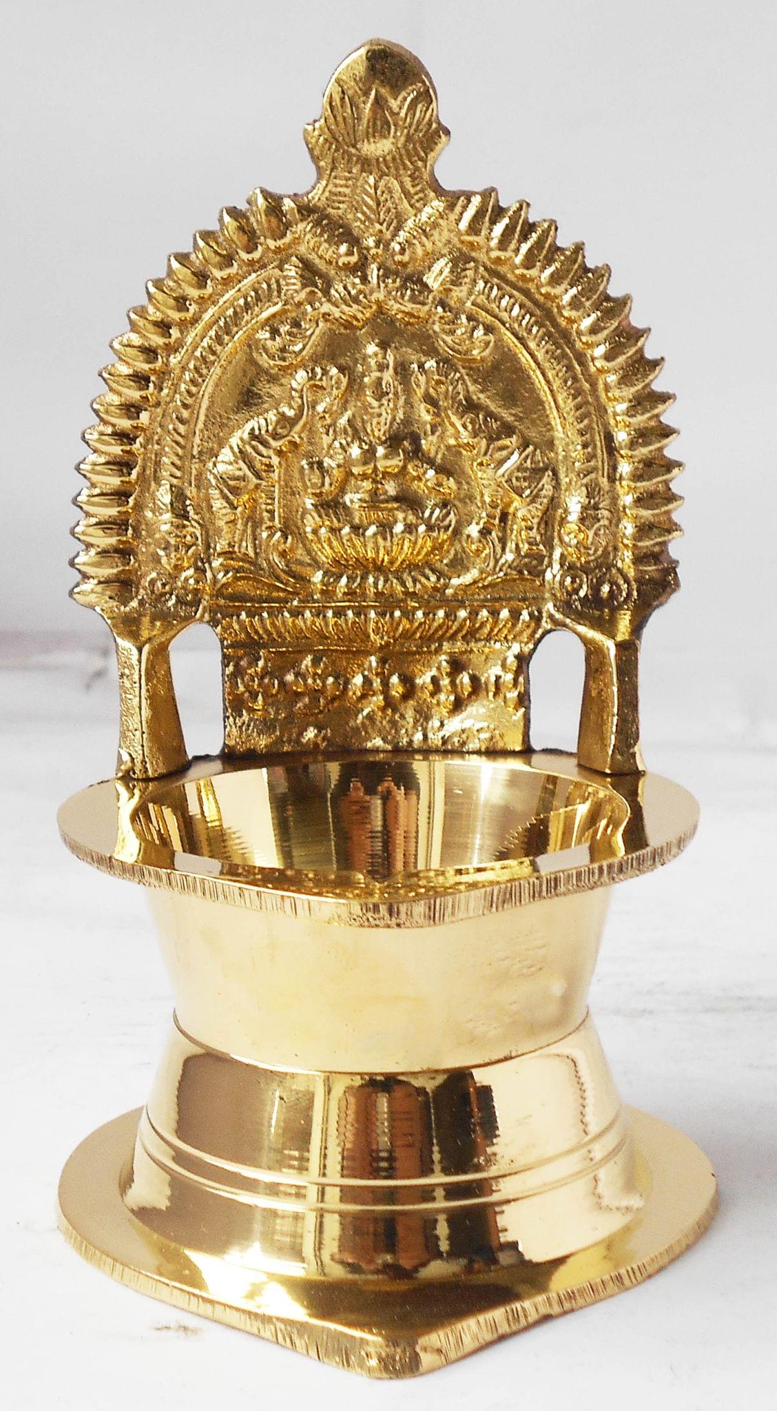 Kamakshi Deepak No. 30 - 3.1*3.1*5.4 inch (Z392 G)