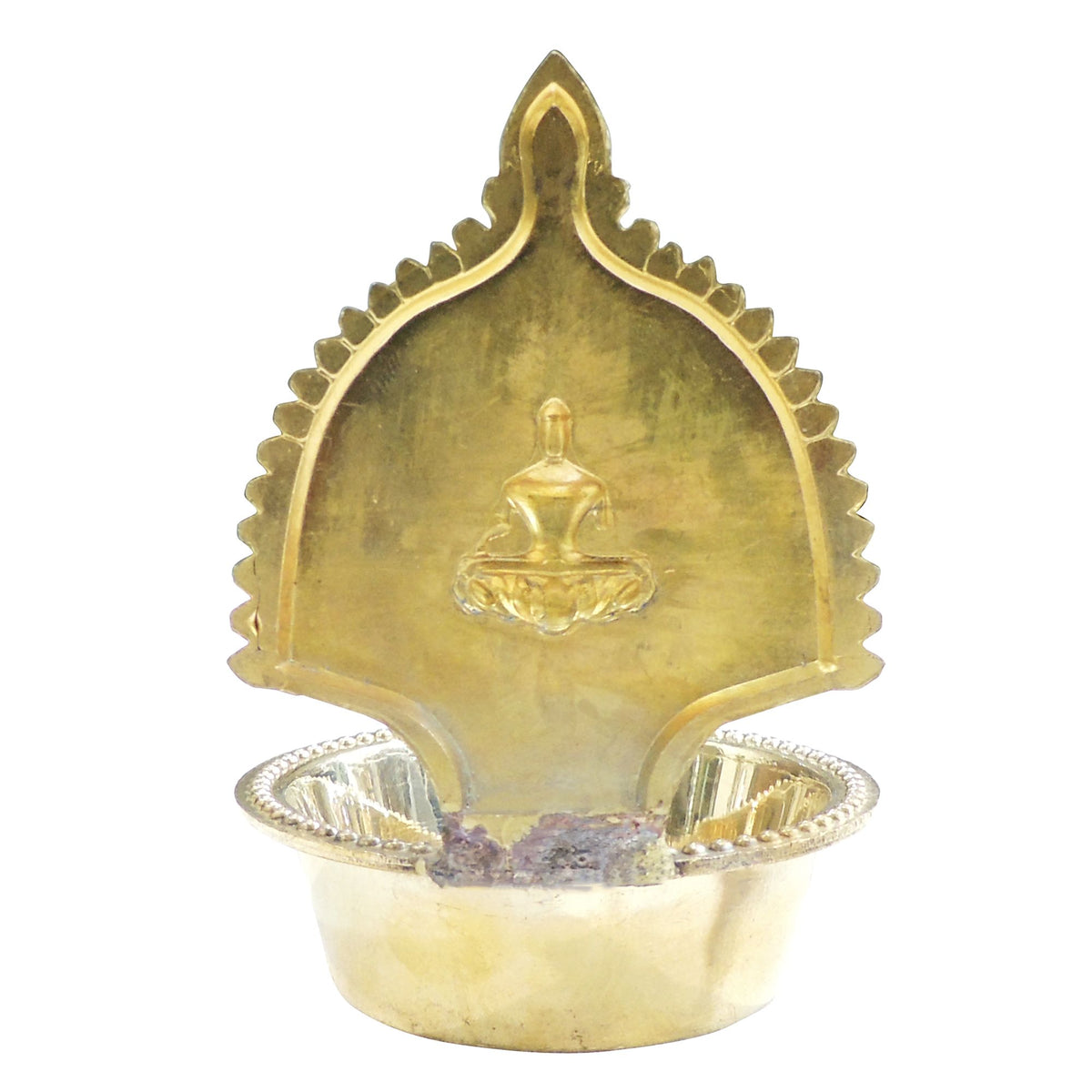 Brass Kamakshi Deepak - 3*2.5*3.5 Inch (Z392 X)