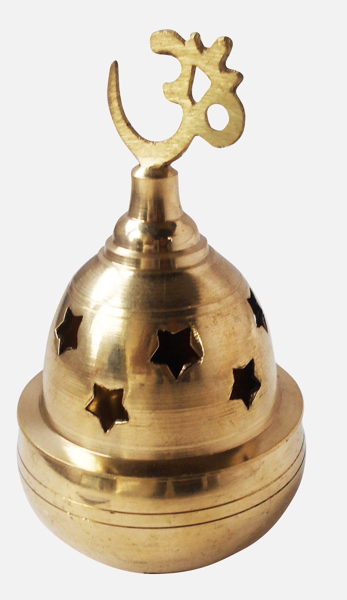 Brass Apple Goblet Deepak No. 1  - 2.2*2.2*3.8 inch (Z401 A)