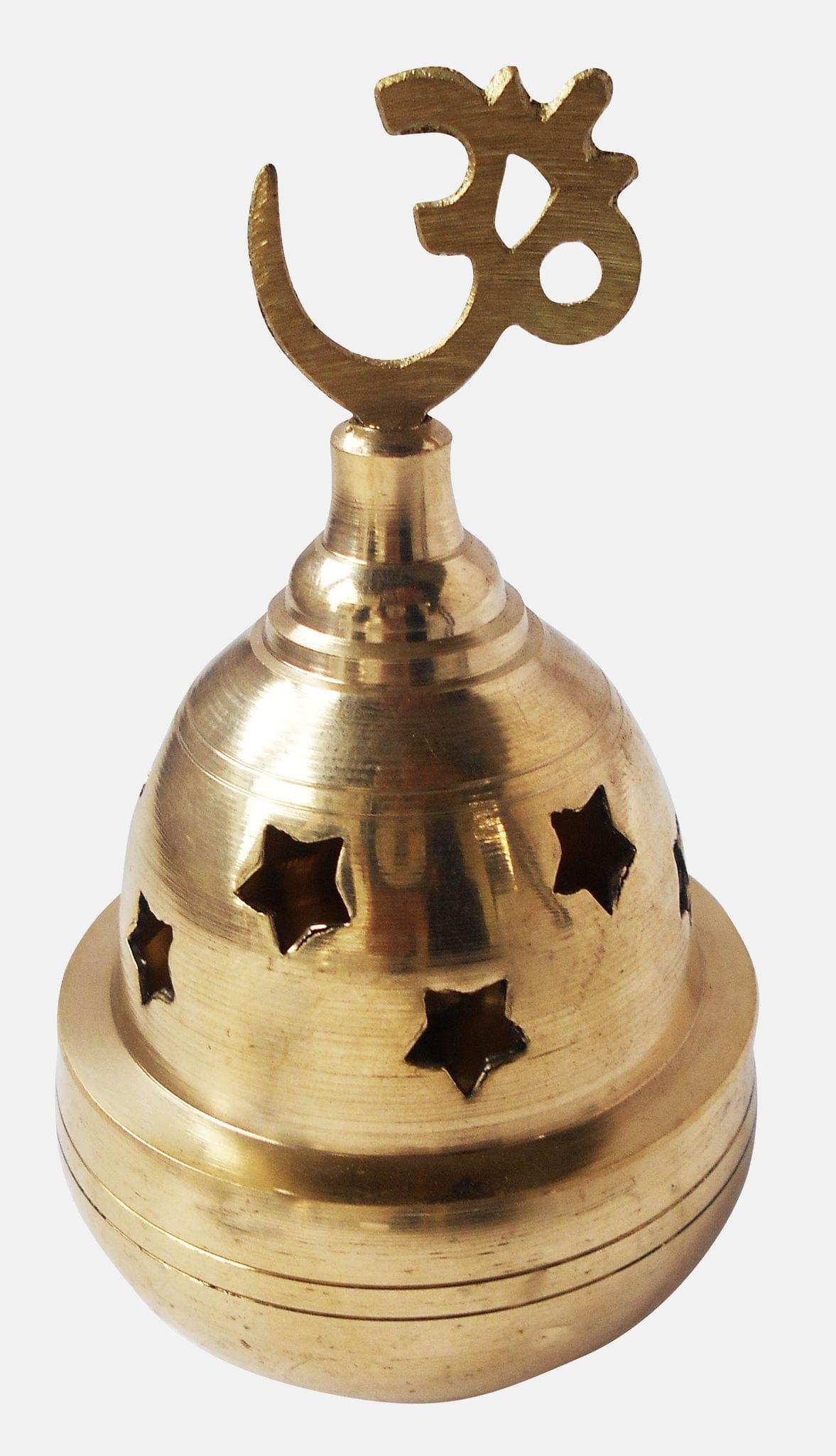 Brass Apple Goblet Deepak No. 1  - 2.2*2.2*3.8 inch (Z401 A)