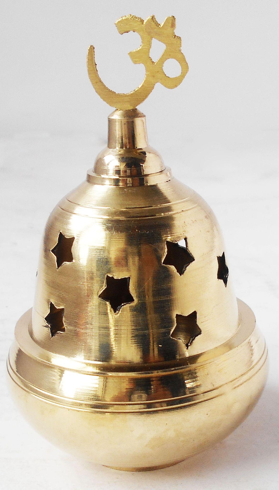 Brass Apple Goblet Deepak No. 3- 2.7*2.7*4.5 inch (Z401 C)