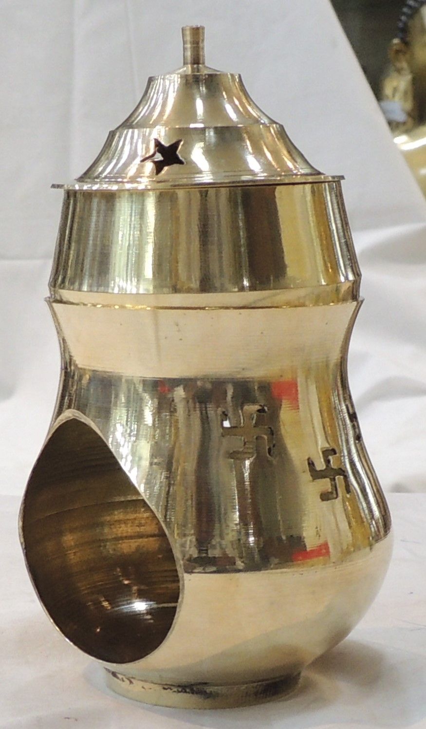 Brass Ncensen Burner Diffuser - 2.5*2.5*5.2 Inch (Z486 A)