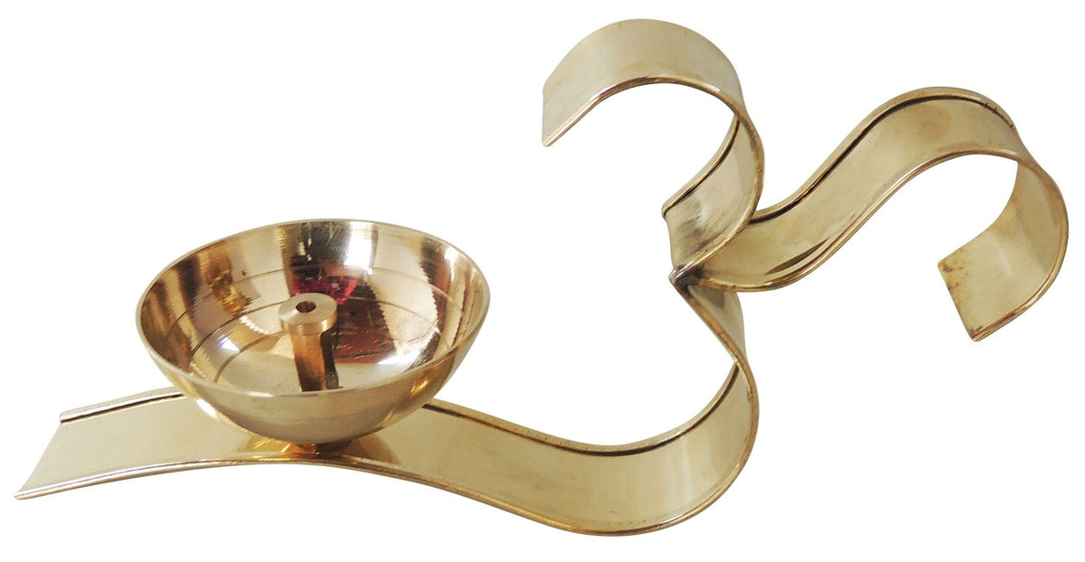 Om Fancy Deepak No. 3- 7.5*2.5*3.5 inch (Z489 C)