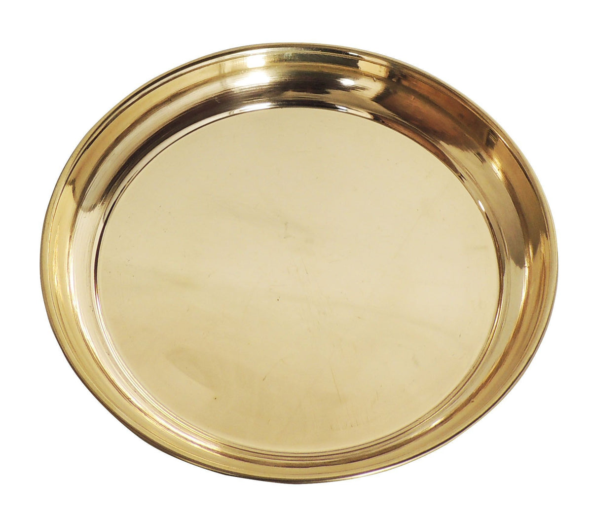 Brass Plain Plate No. 7- 7.2*7.2*1 inch (Z494 G)