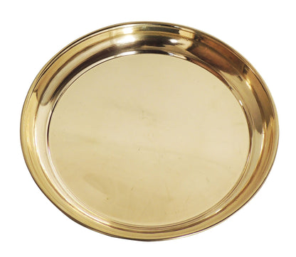 Brass Plain Plate No. 7- 7.2*7.2*1 inch (Z494 G)