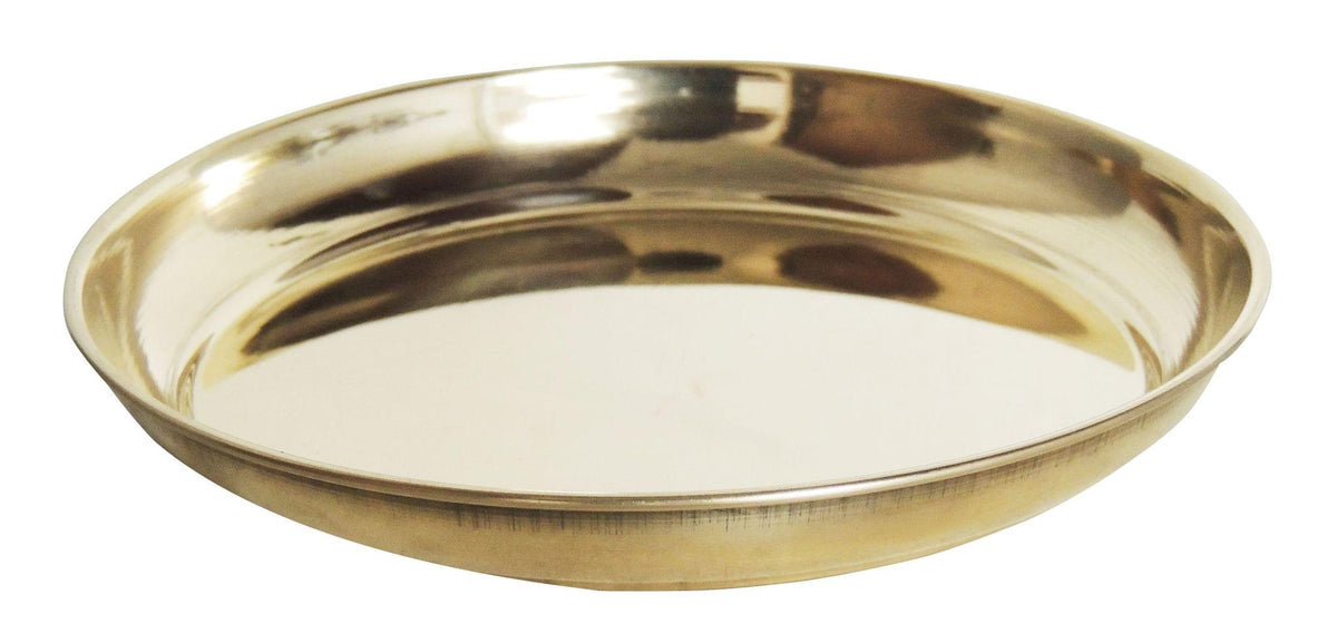 Brass Plain Plate No. 7- 7.2*7.2*1 inch (Z494 G)
