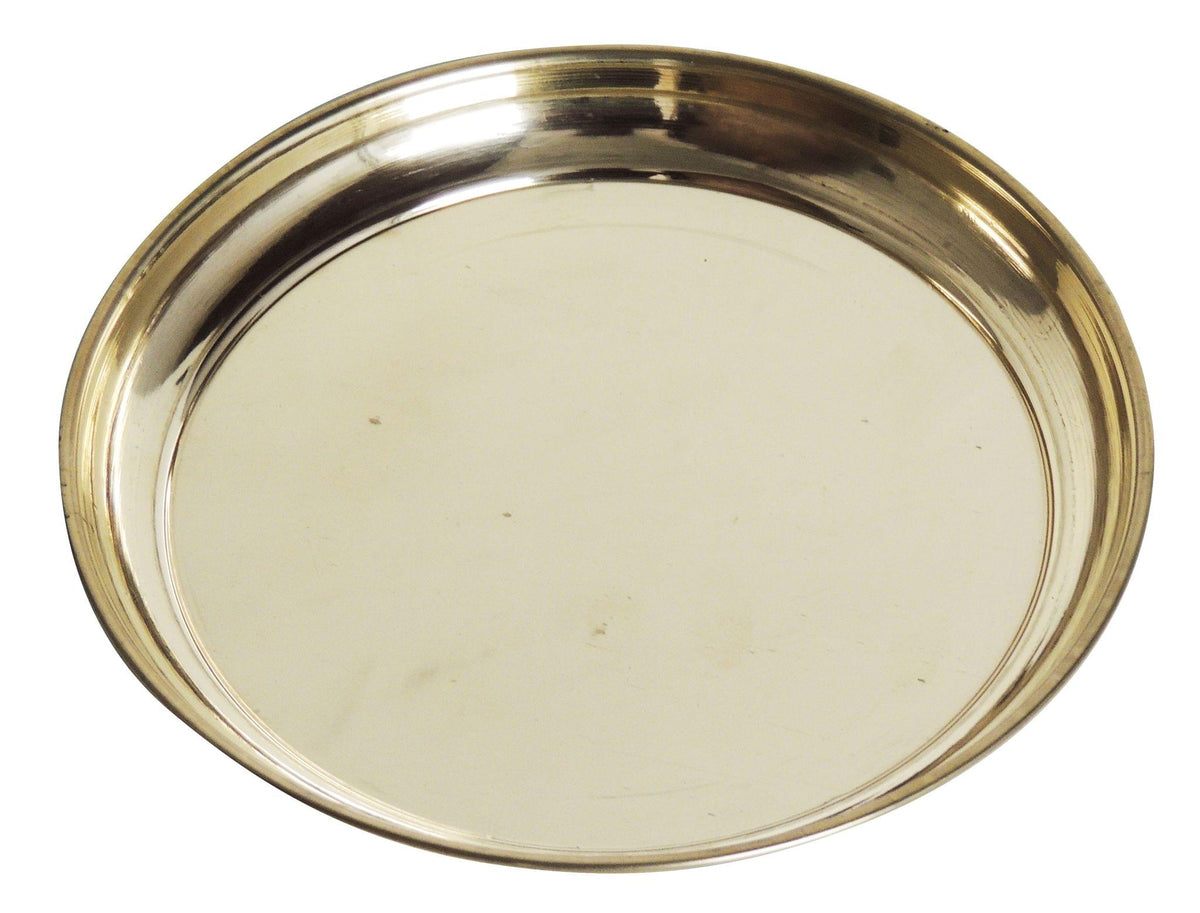 Brass Plain Plate No. 8 - 8.3*8.3*1 inch (Z494 H)