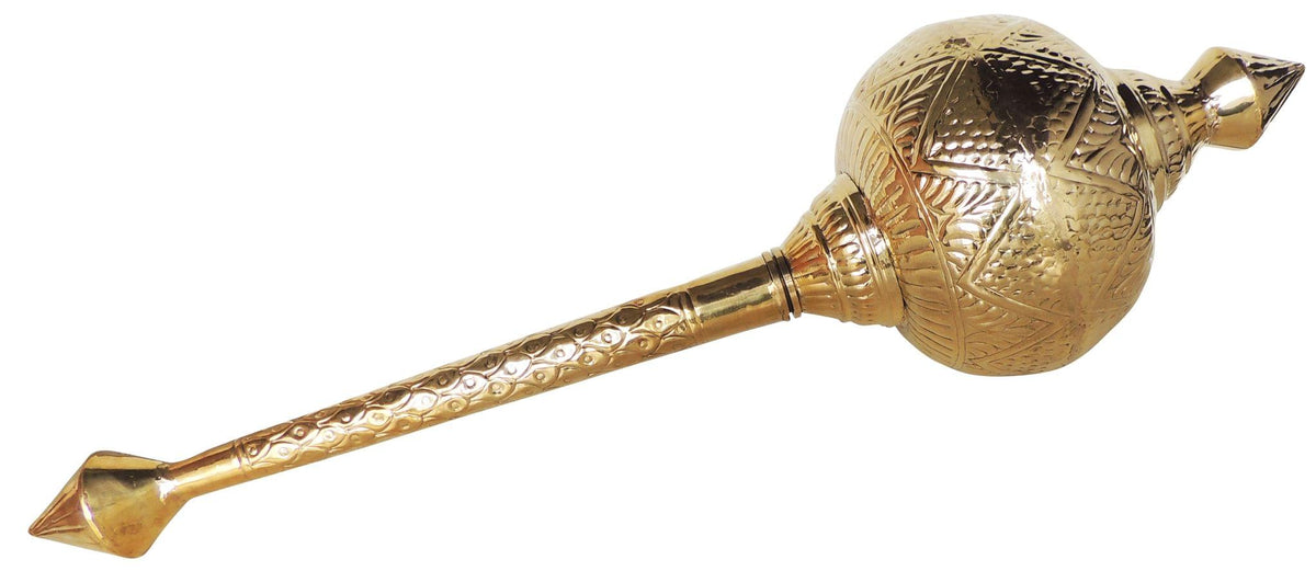 Brass Hanuman Mace, Gada No. 9 - 9.5*9.5*36 Inch (Z531 I)