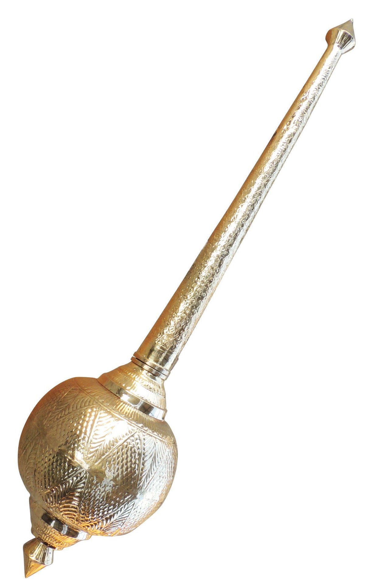 Brass Hanuman Mace, Gada  -  17.5*17.5*73 Inch (Z531 T)