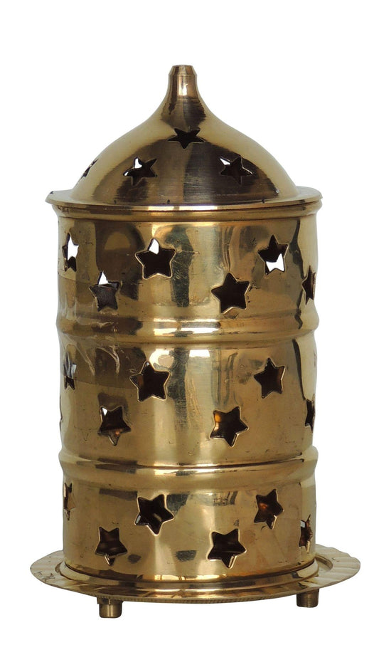 Table Decor Oil Lamp, Deepak No. 2 - 3.1*3.1*5.5 Inch (Z539 B)
