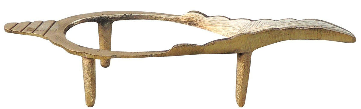 Brass Konch, Shankh Stand - 5.5*2.2*1.5 Inch (Z555 G)