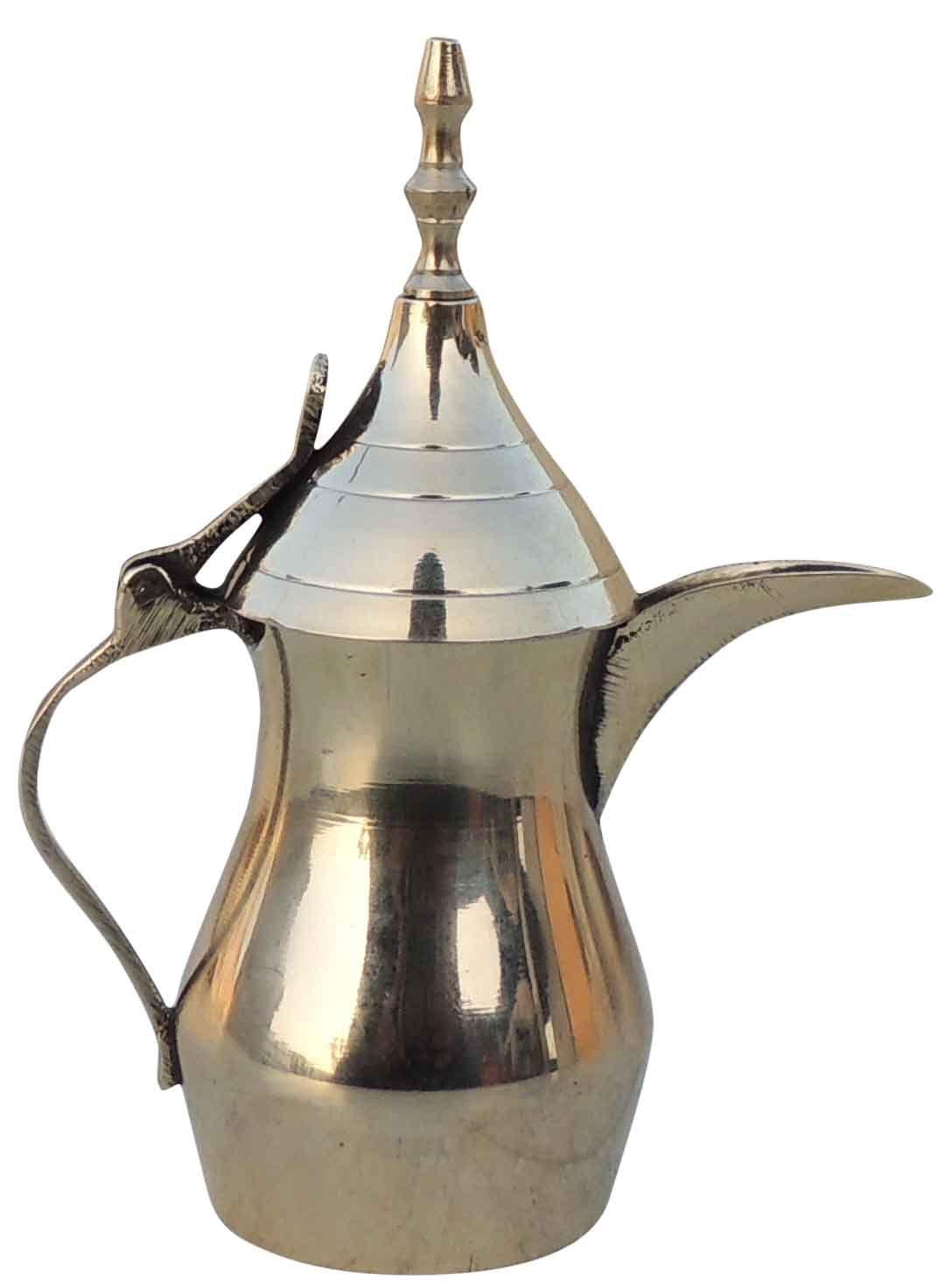 Brass Showpiece Arabic Dallah, Coffee tea Pot - 3*2*4 Inch (Z581 B)