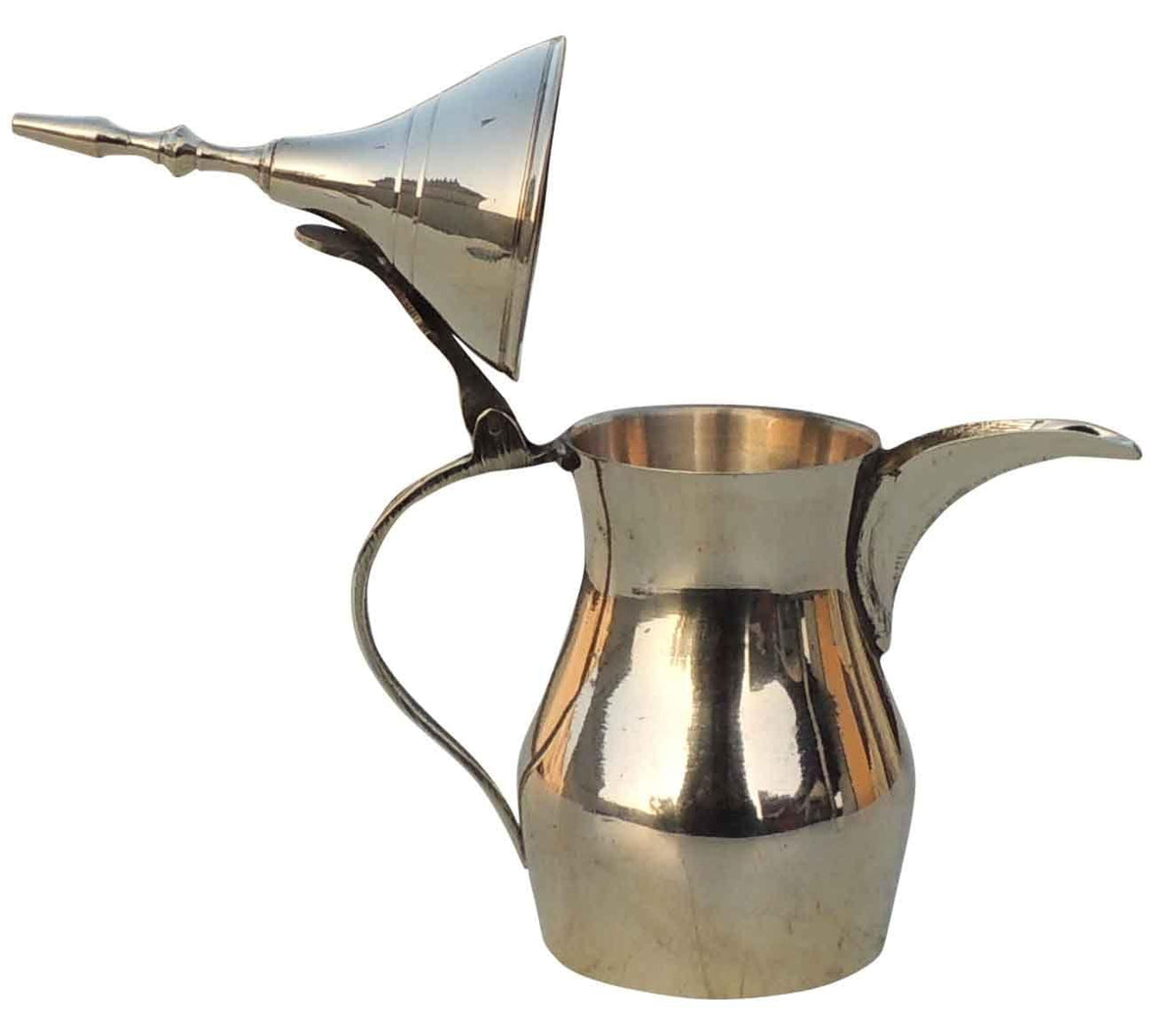 Brass Showpiece Arabic Dallah, Coffee tea Pot - 5*2.7*7 Inch (Z581 D)